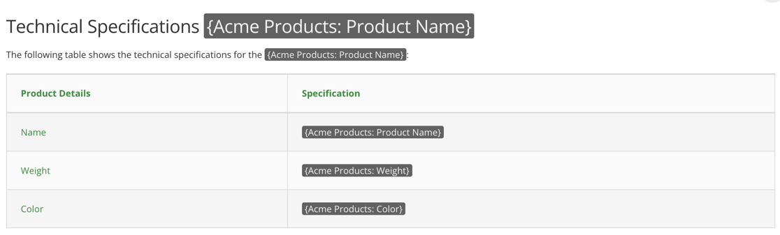 Variables shown as code, no values in place.