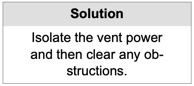 A table cell with one long sentence inside it. The last word in the sentence is "obstructions". It breaks at "ob" so that "structions" appears on its own on the last line.