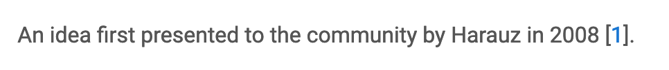 A paragraph that contains a citation element. Where the citation appears, Paligo inserts square brackets and the number of the referenced bibliography entry.