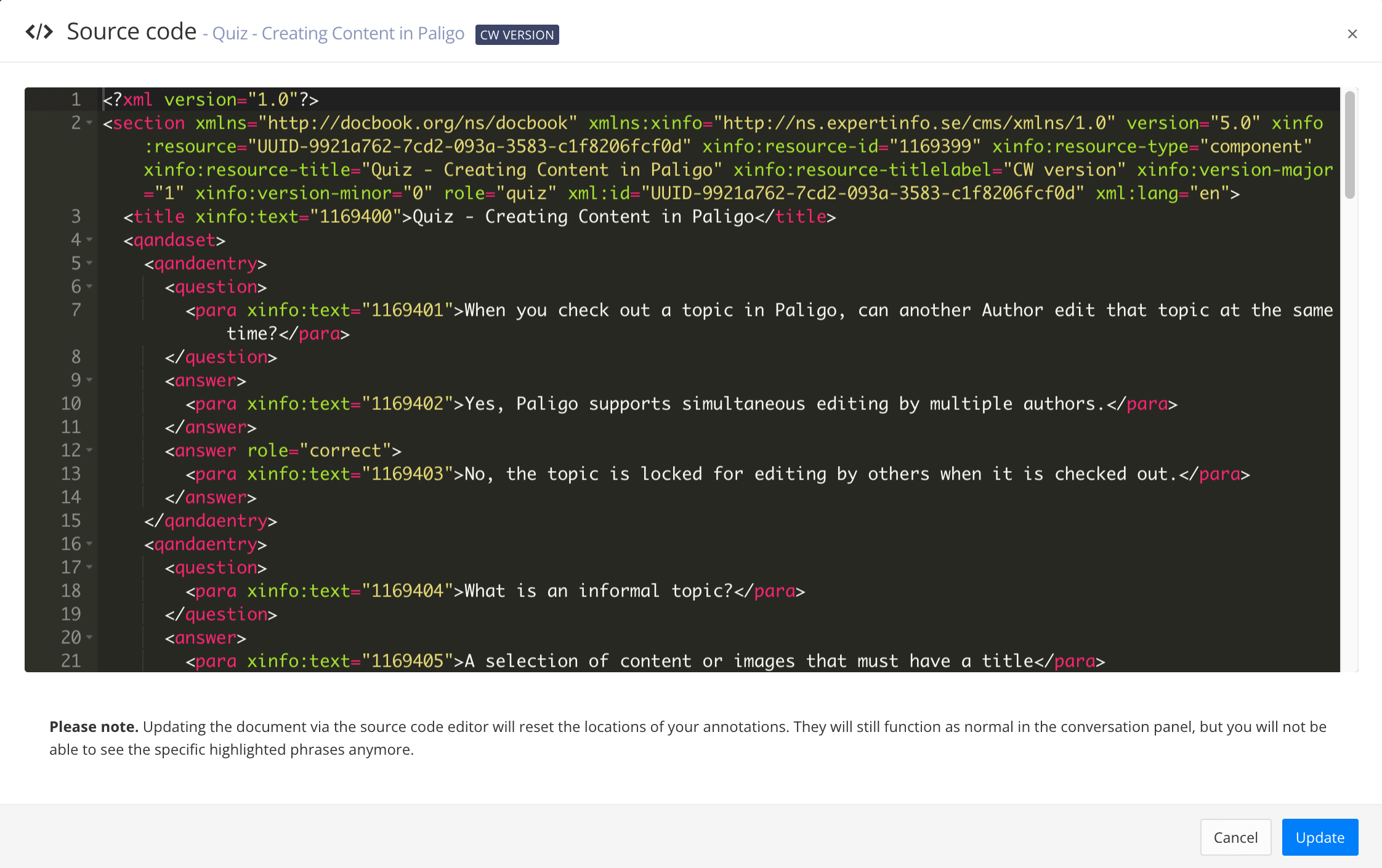 source code editor set to use the monokai theme. It has a black background with code in cerise, yellow, green and white.